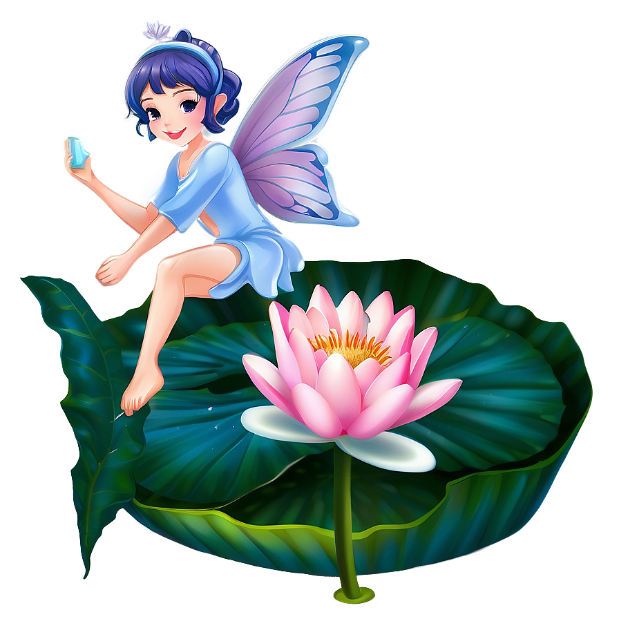 Water Lily Fairy Png 71