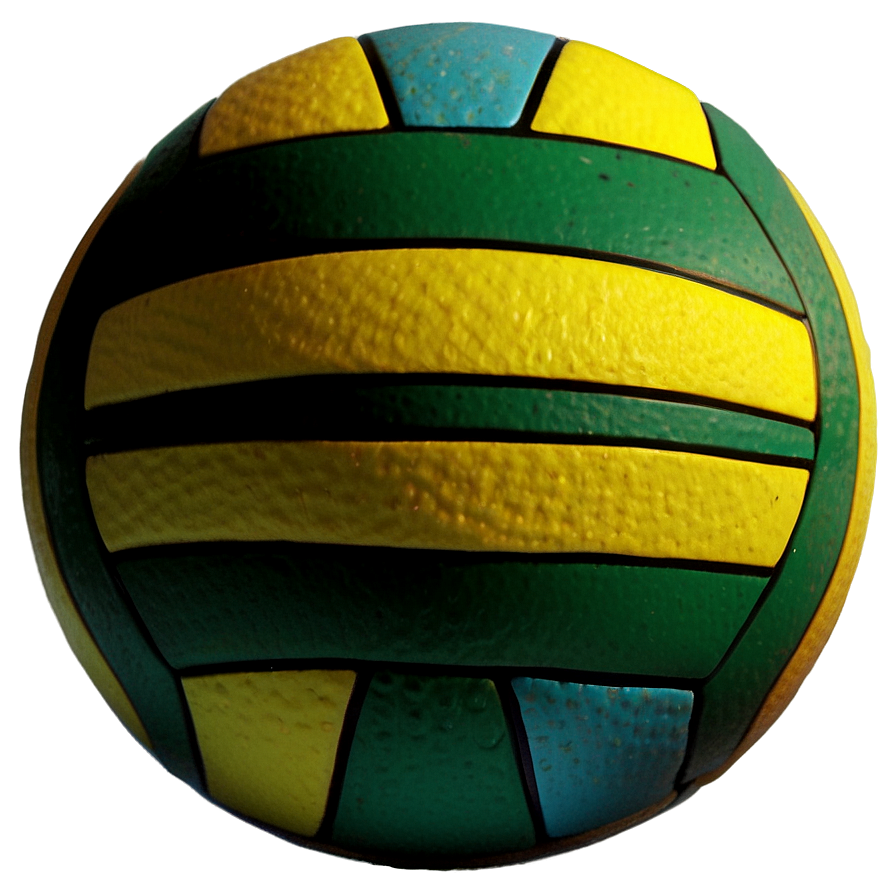 Water Polo Ball On White Png 06132024