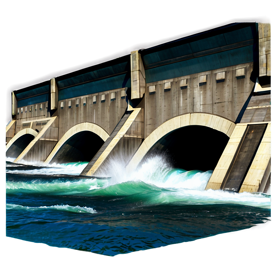 Water Power Dam Png 85