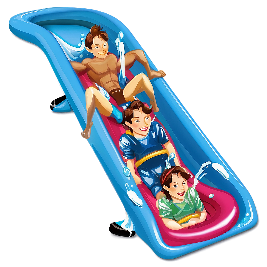 Water Slide Action Png Ben