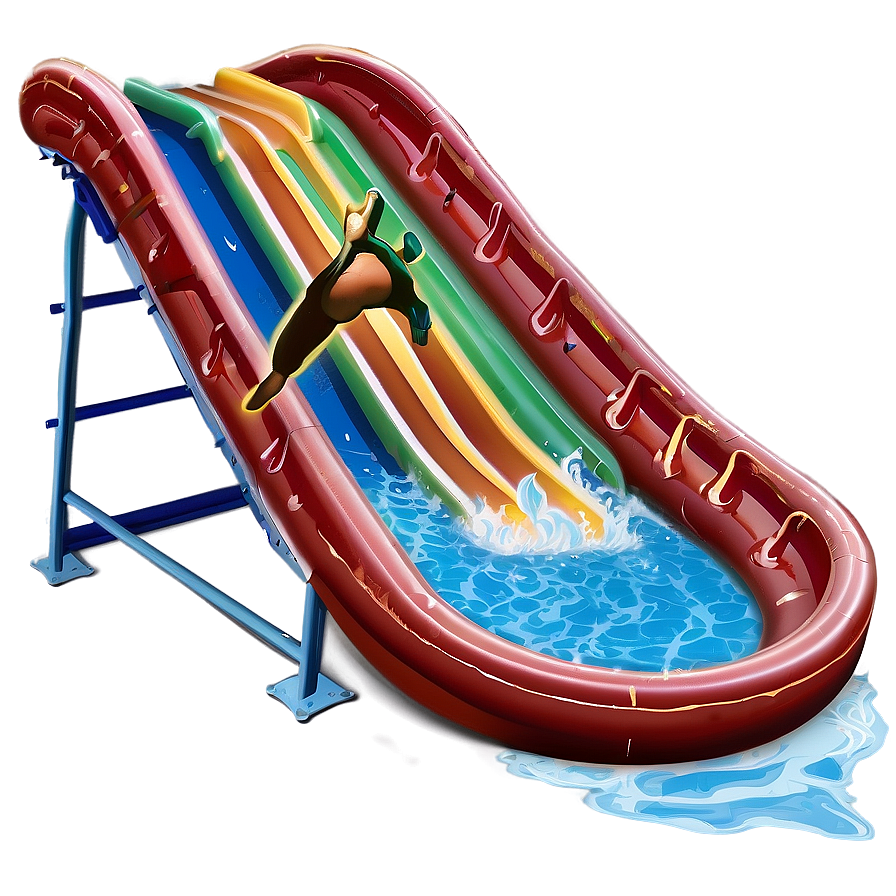 Water Slide Plunge Png Flo47