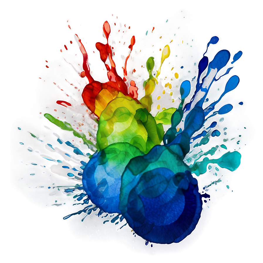 Watercolor Brush Splash Png 8