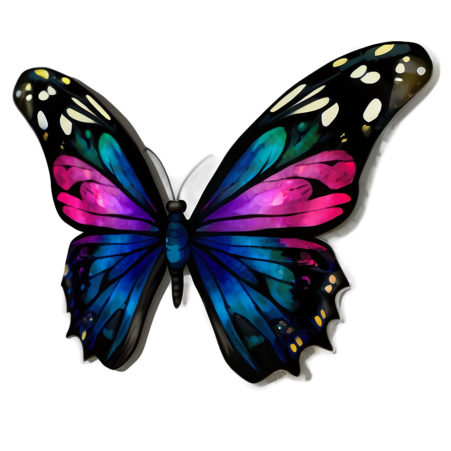 Watercolor Butterfly Design Png Fwb53