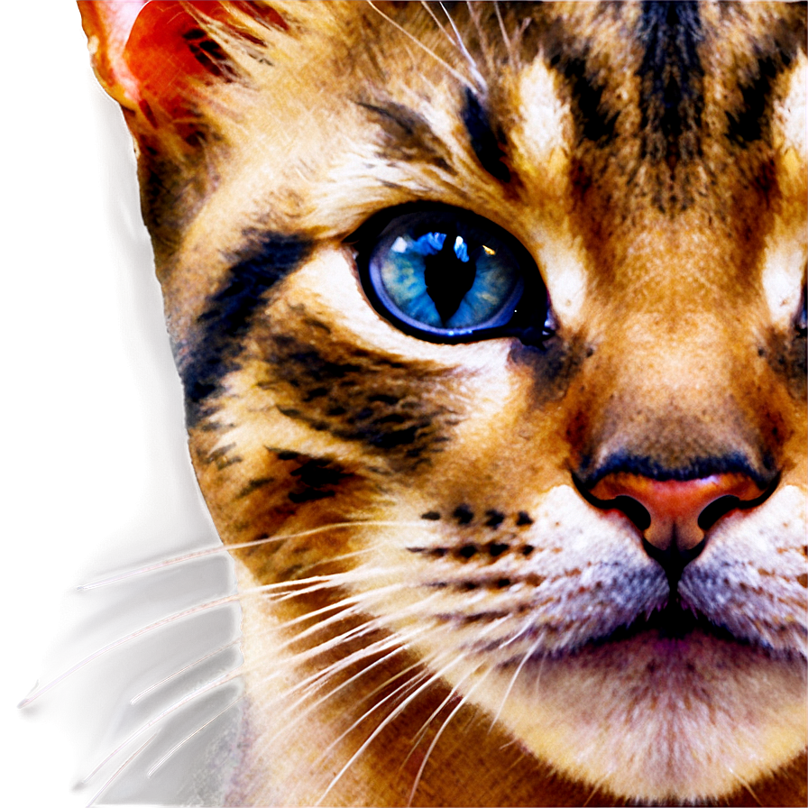 Watercolor Cat Face Png Iyt