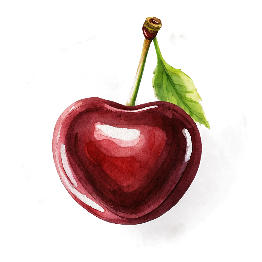 Watercolor Cherry Png Lbr72