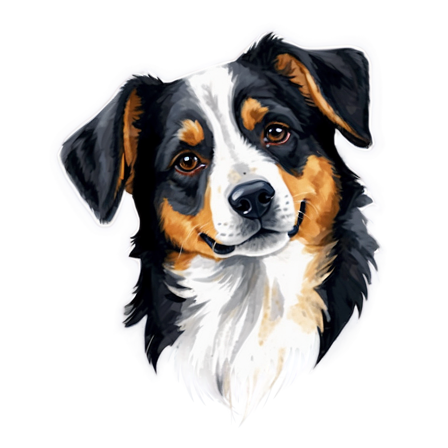 Watercolor Dog Png Ftq92