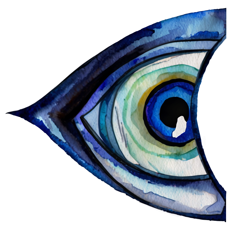 Watercolor Evil Eye Png Hav4