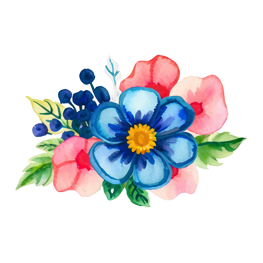 Watercolor Flower Cricut Svg Png 06282024