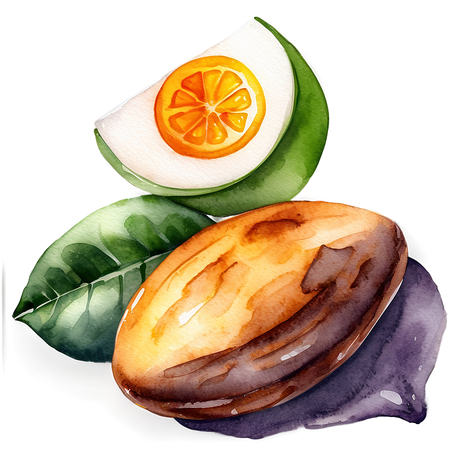 Watercolor Food Illustrations Png 05032024