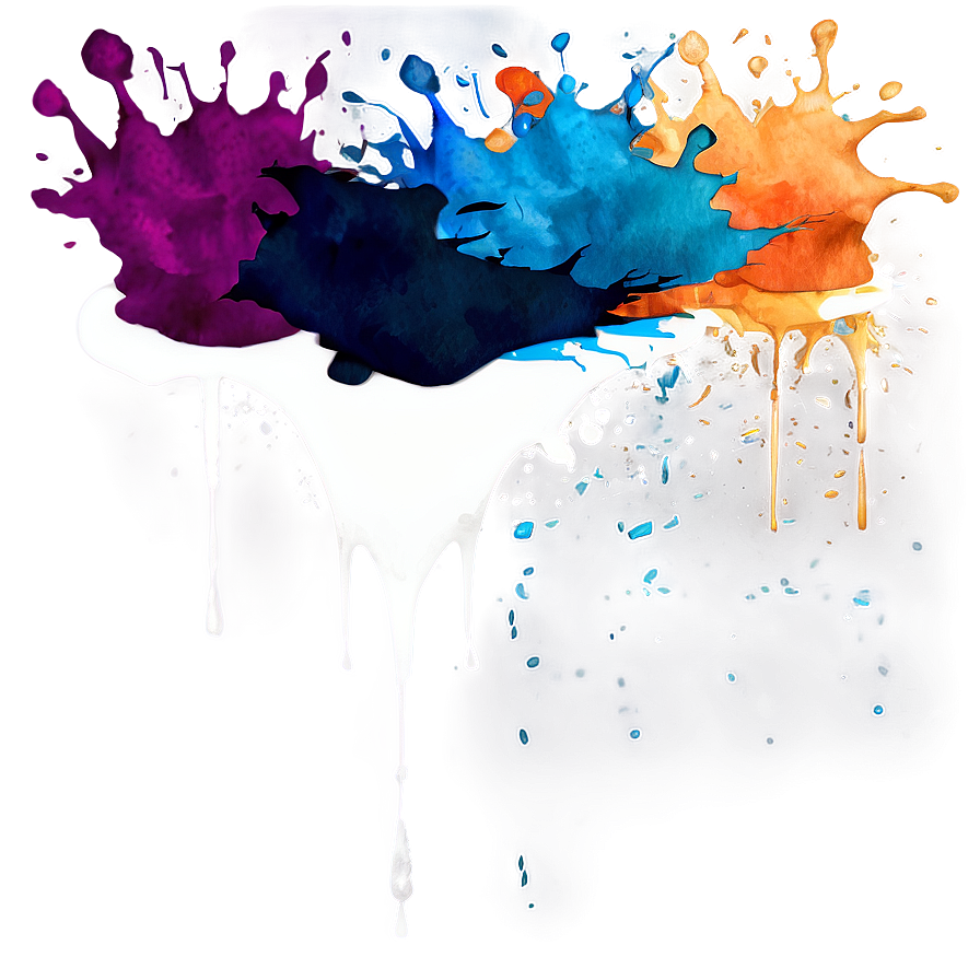 Watercolor Paint Splash Png 05242024