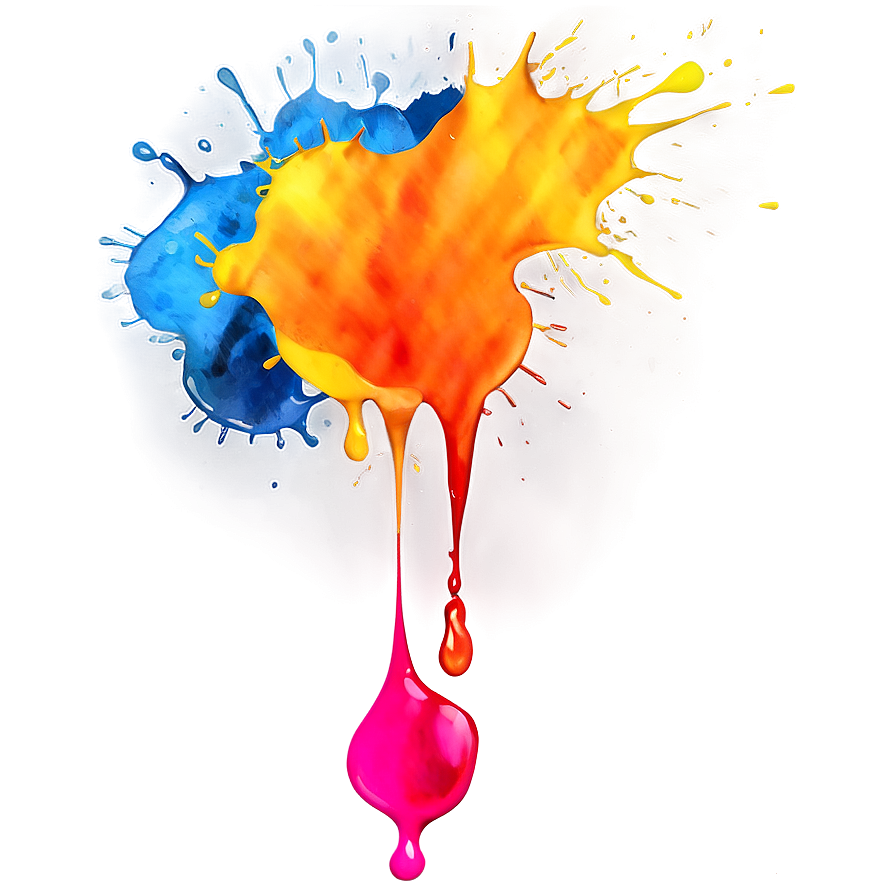 Watercolor Paint Splash Png Dnh31