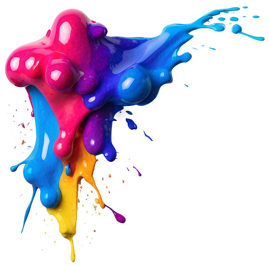 Watercolor Paint Splatter Png 29