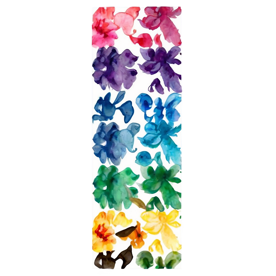 Watercolor Pattern Design Png Uma63