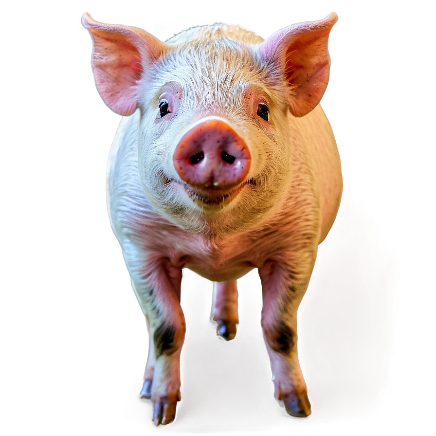 Watercolor Pig Png 97