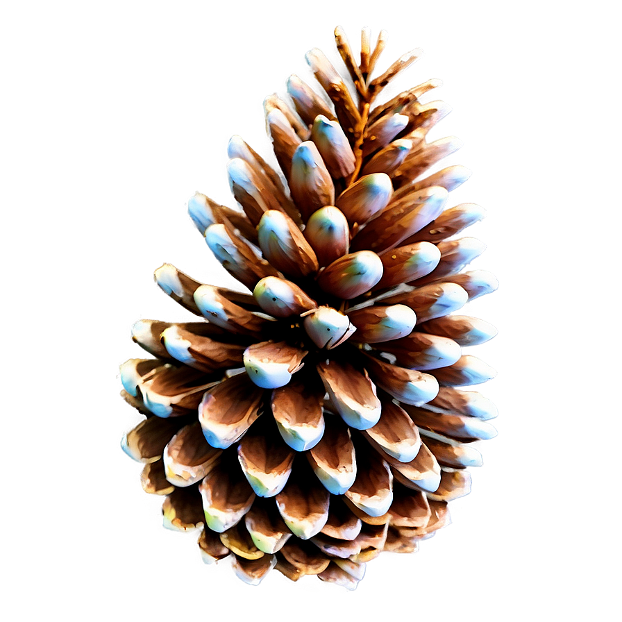 Watercolor Pine Cone Png Kpp22