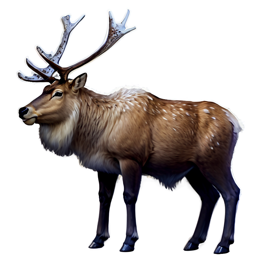 Watercolor Reindeer Png 43