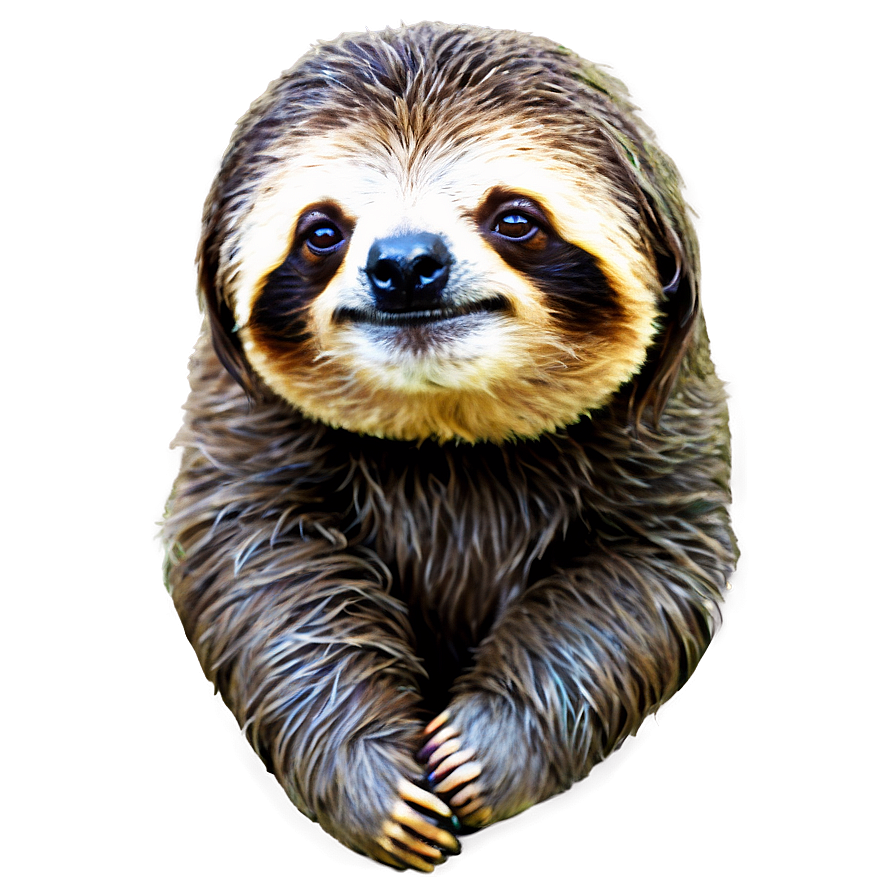 Watercolor Sloth Png Llg65