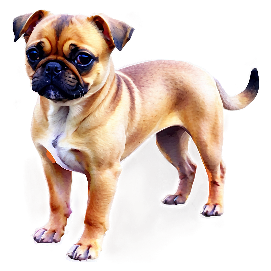 Watercolor Small Dog Png Row42