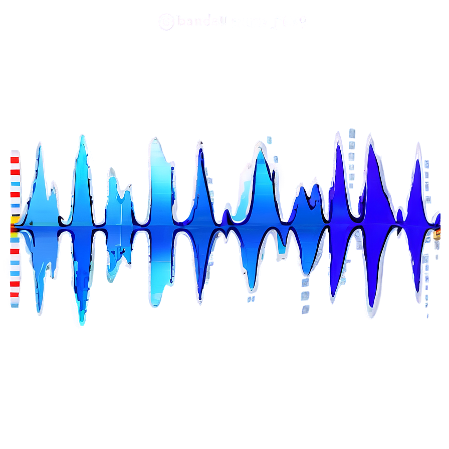 Watercolor Sound Wave Png 05232024