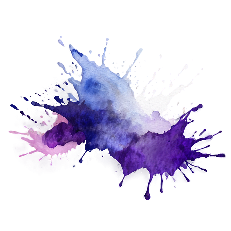 Watercolor Splash Graphic Png 85