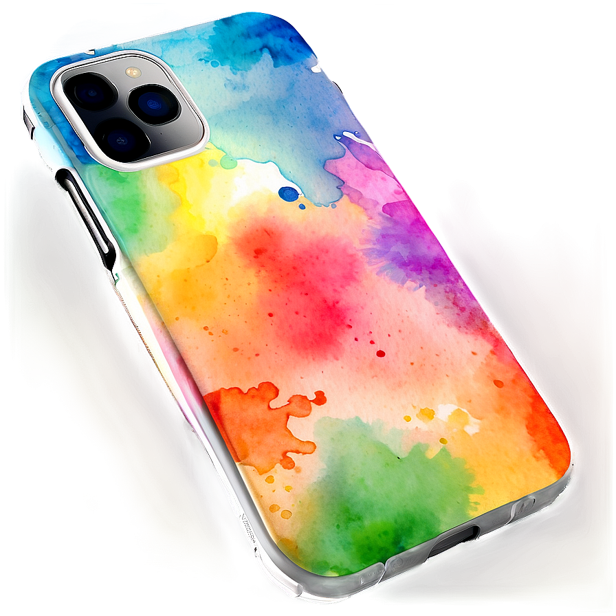 Watercolor Splash Phone Case Png Nte4