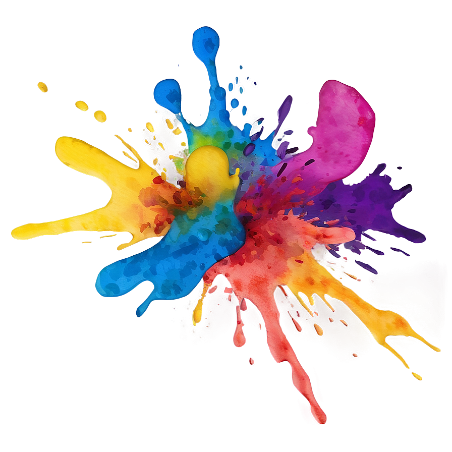 Watercolor Splat Png 06122024