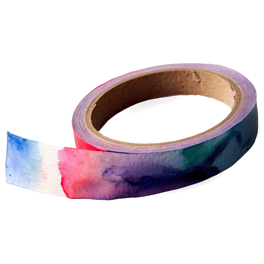 Watercolor Tape Aesthetic Png 06272024