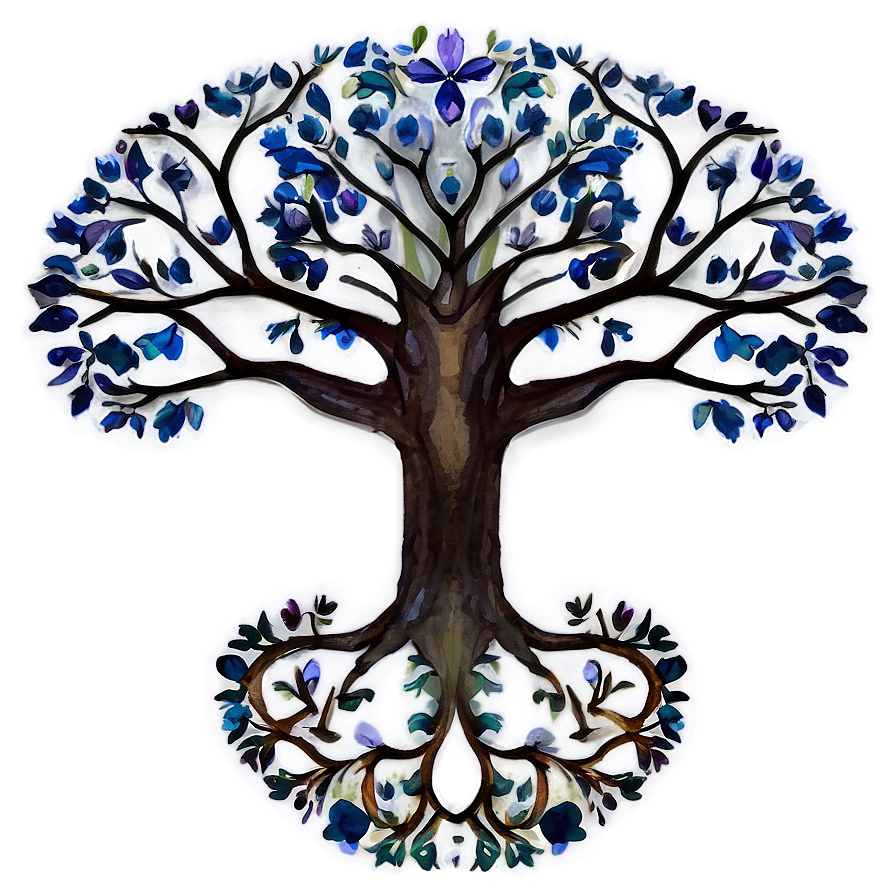 Watercolor Tree Of Life Painting Png 06122024