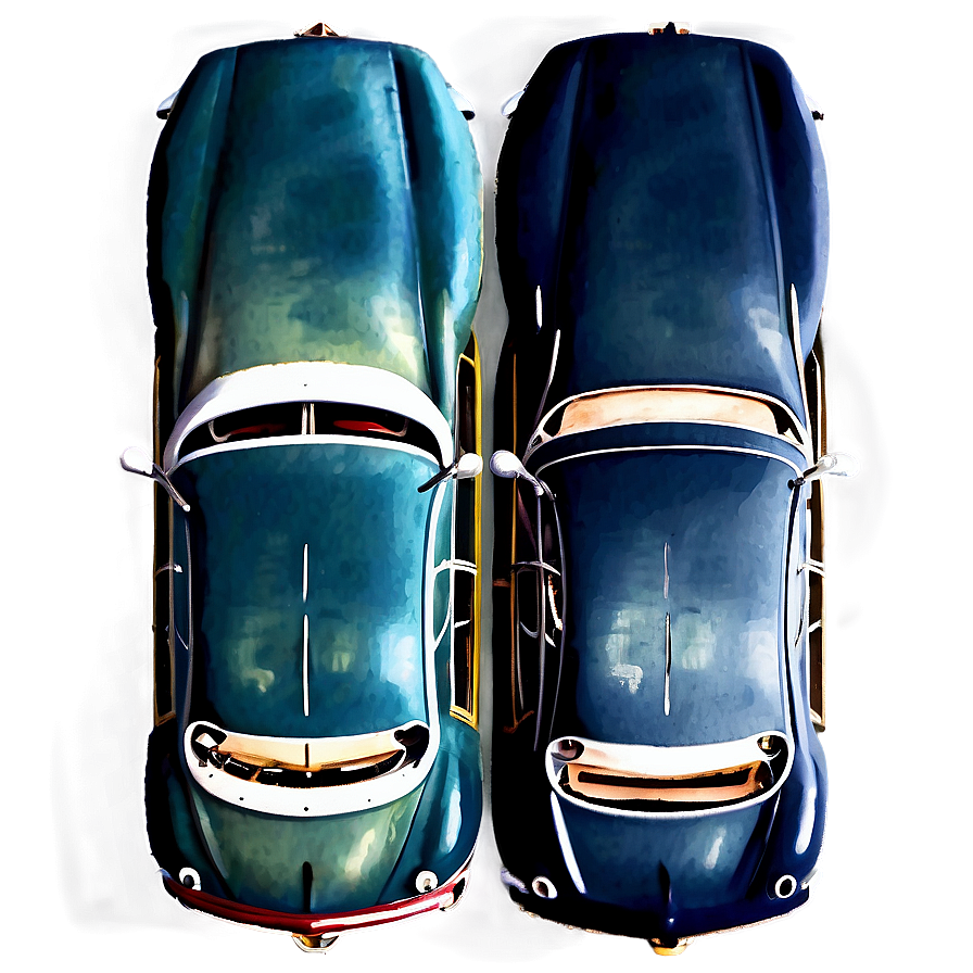 Watercolor Vintage Cars Png Vqw82