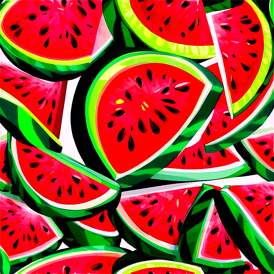 Watermelon Design Png 05232024