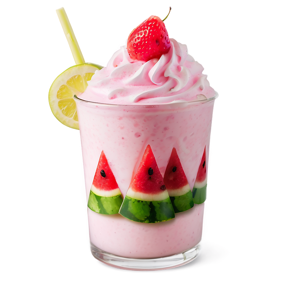 Watermelon Milkshake Png Jhh31