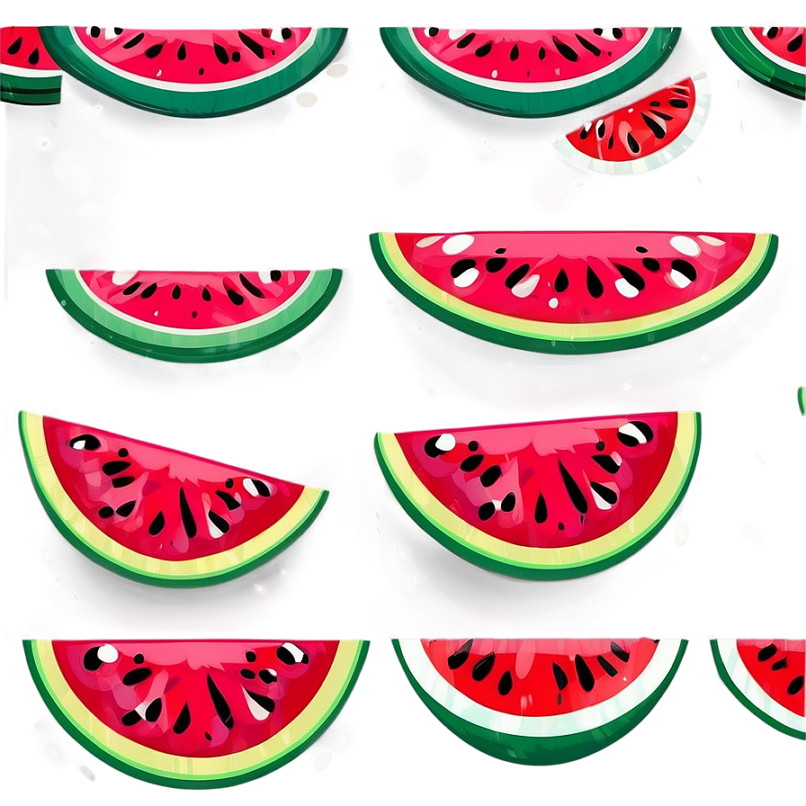 Watermelon Seed Pattern Png 06272024