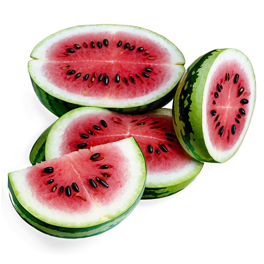 Watermelon Seeds And Fruit Png 06272024