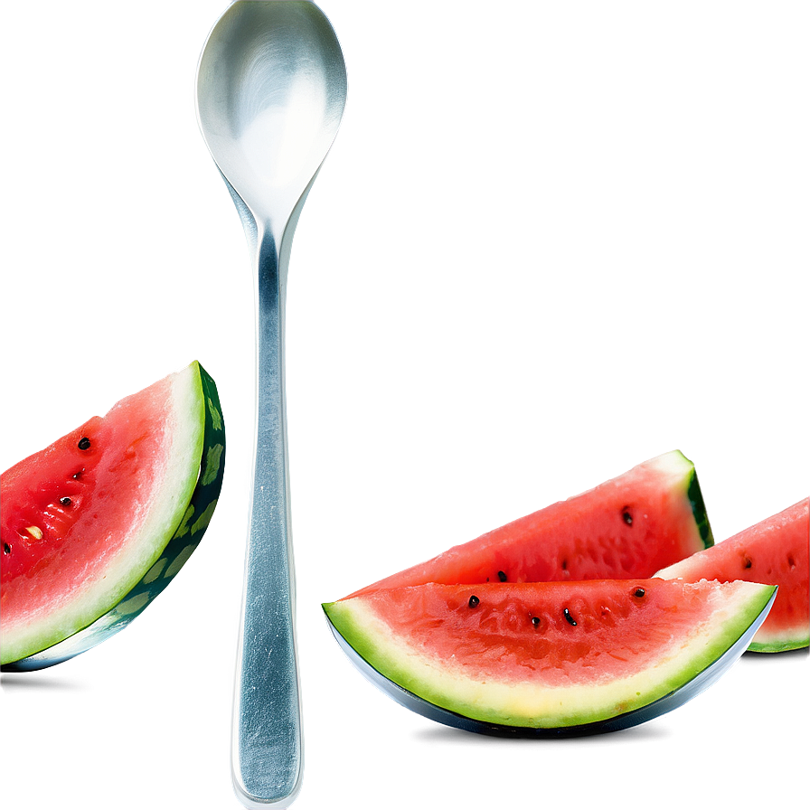 Watermelon Seeds On Spoon Png 06272024