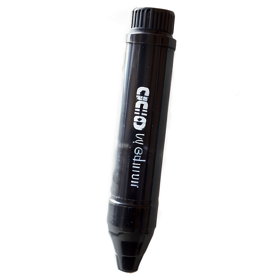 Waterproof Black Marker Png 06282024