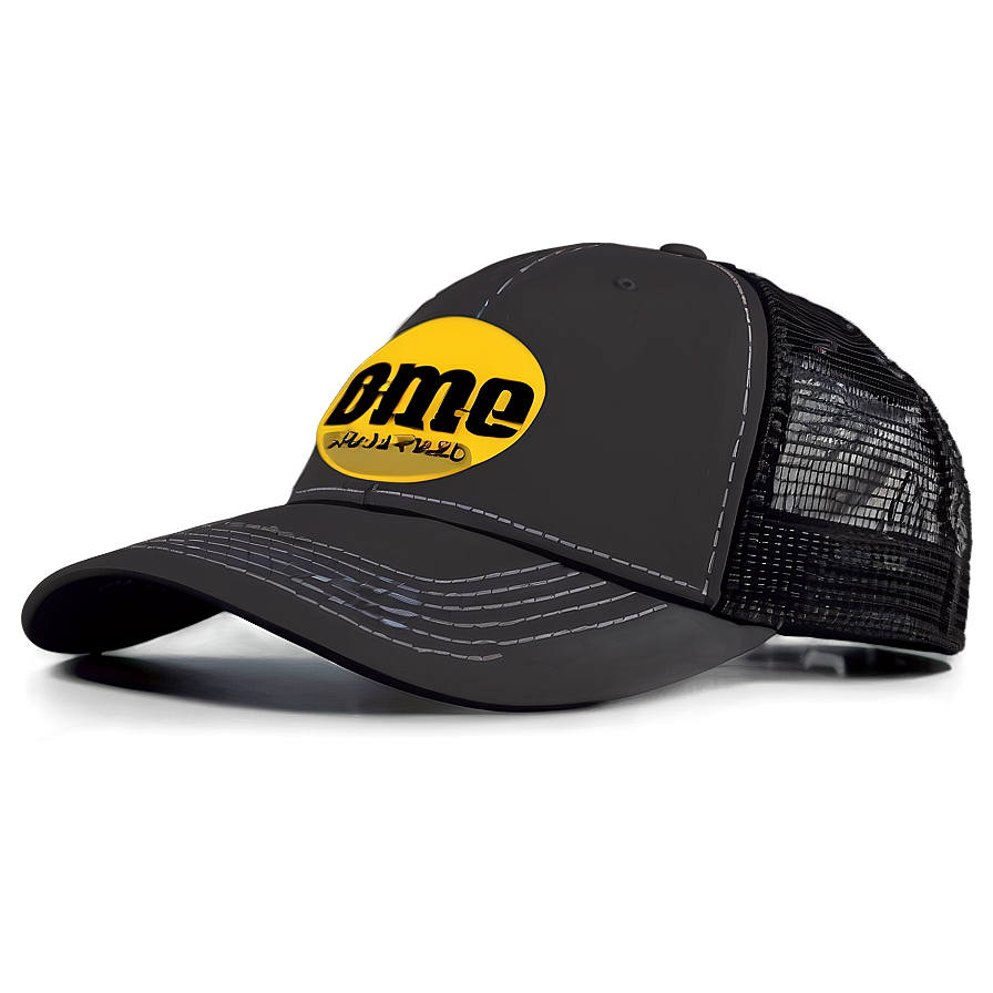 Waterproof Black Trucker Hat Png Flv