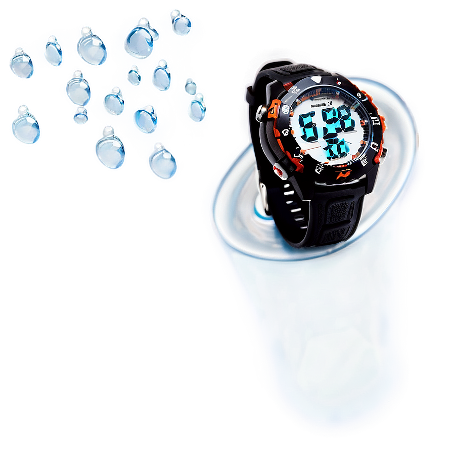 Waterproof Watch Png 05212024