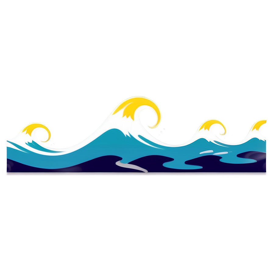 Wave Crest Clipart Png 05042024