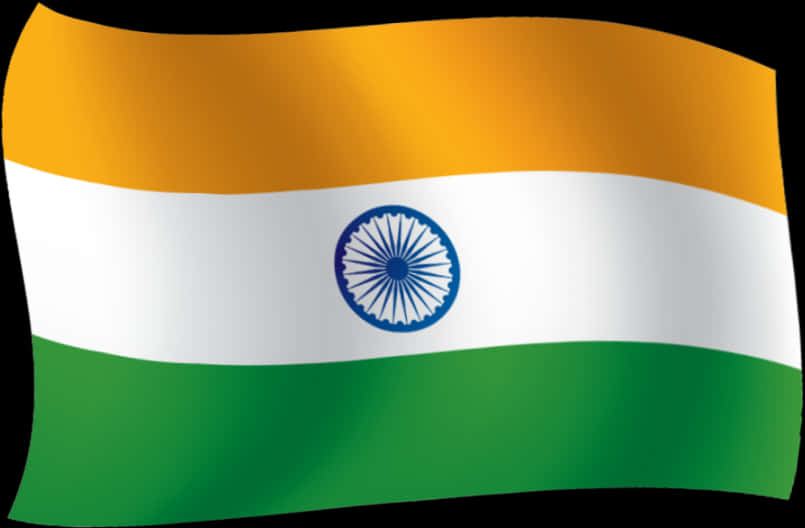 Waving Indian Flag