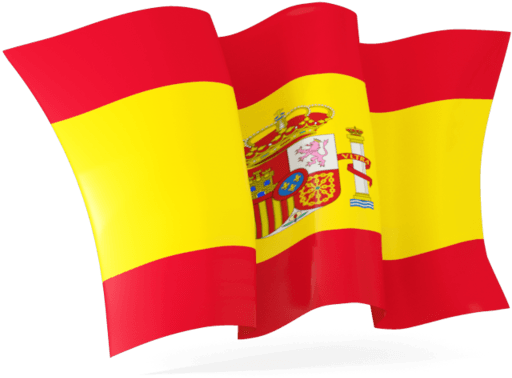 Waving Spanish Flag