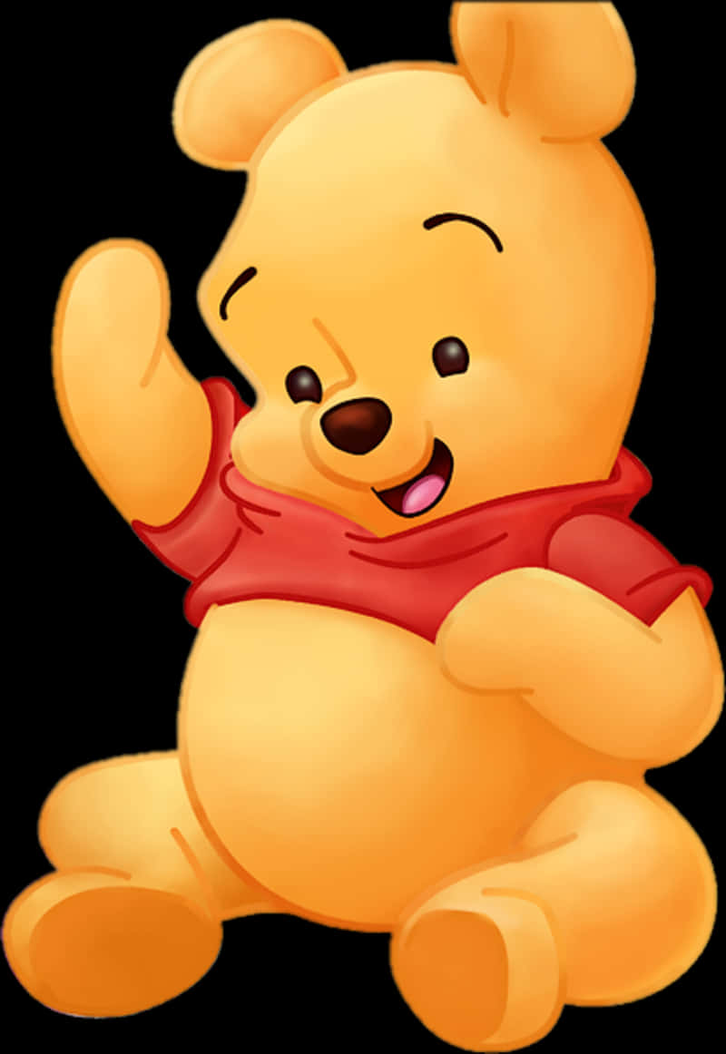 Waving Winniethe Pooh