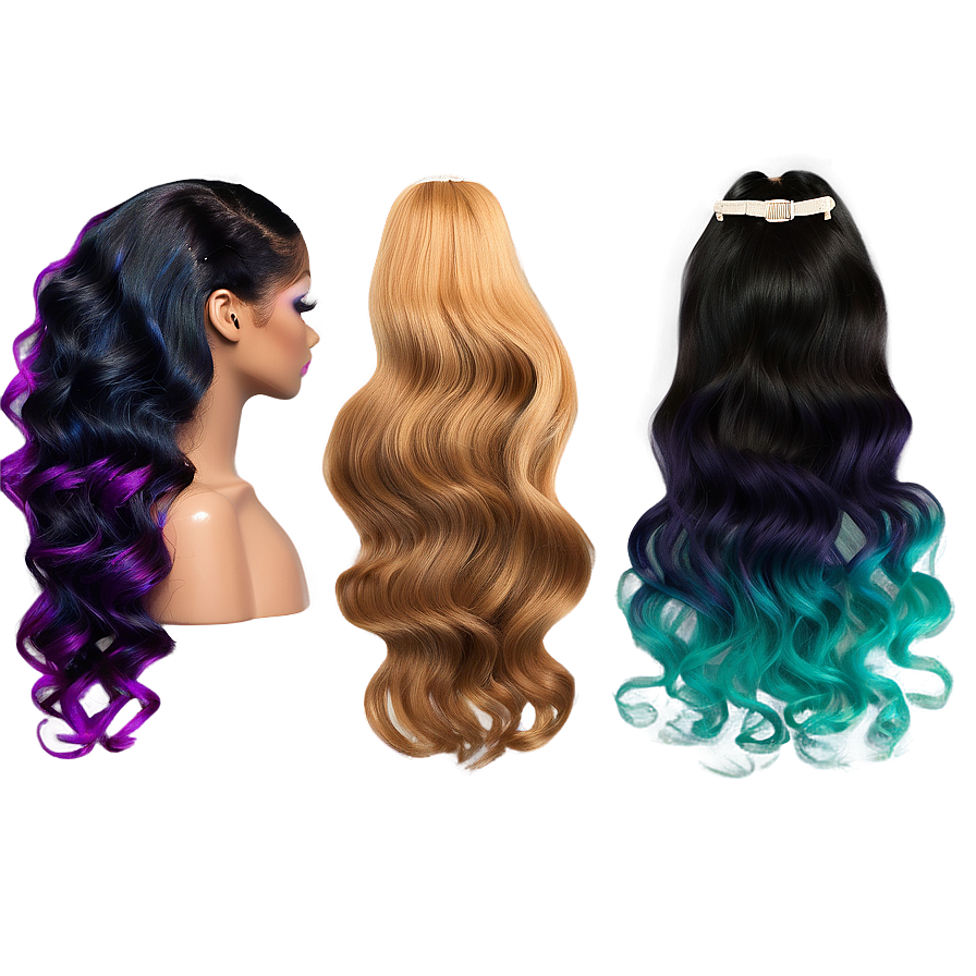 Wavy Hair Bundles Png Qhc