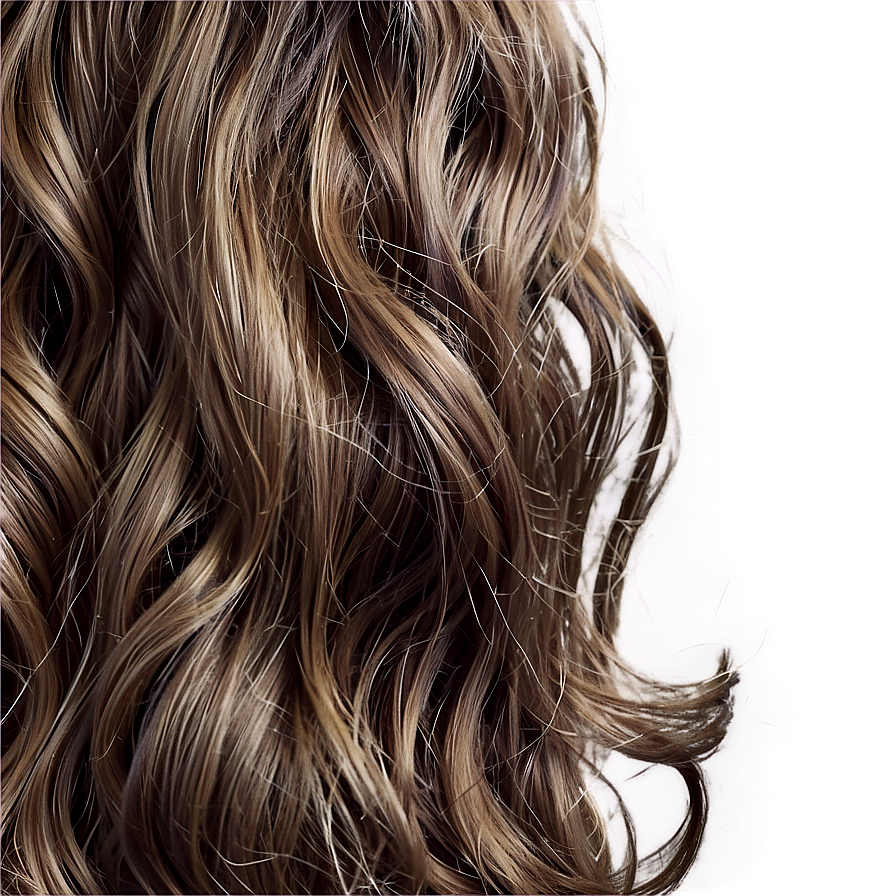 Wavy Hair Texture Closeup Png Bvo64