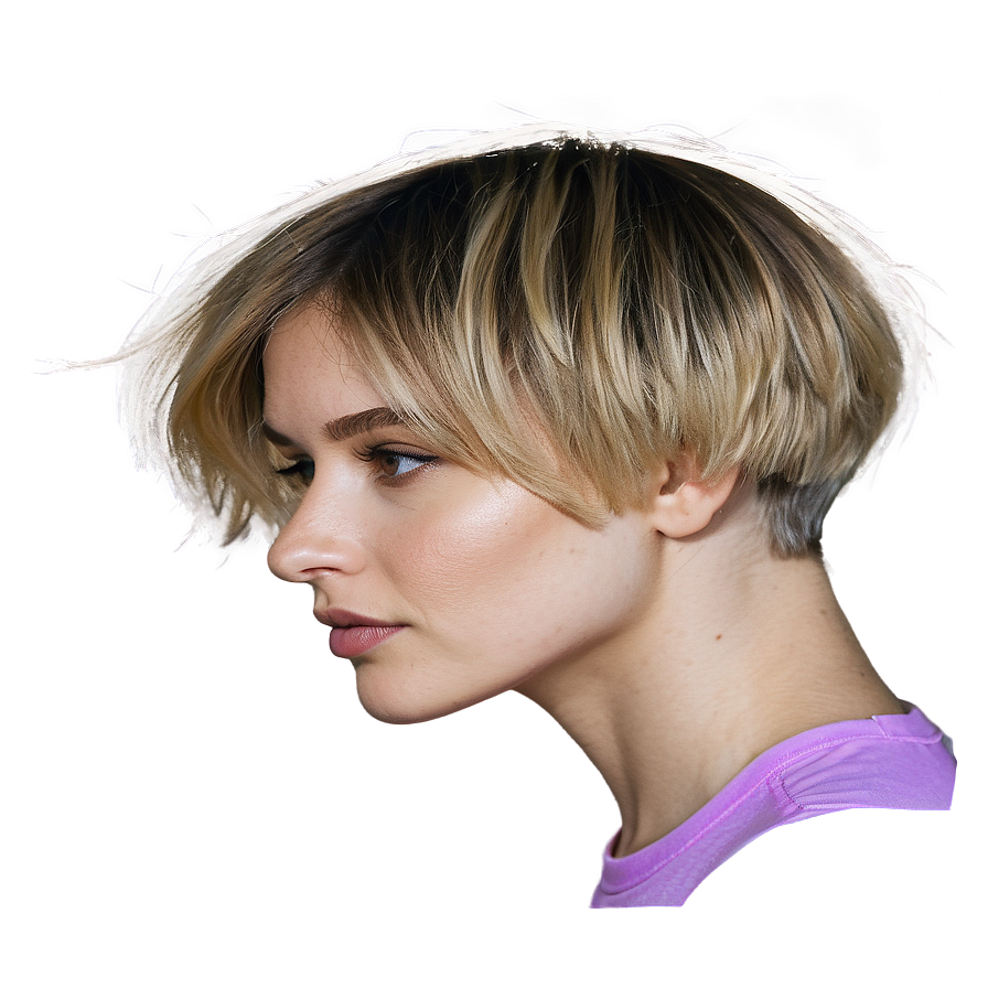 Wavy Shag Haircut Png 27