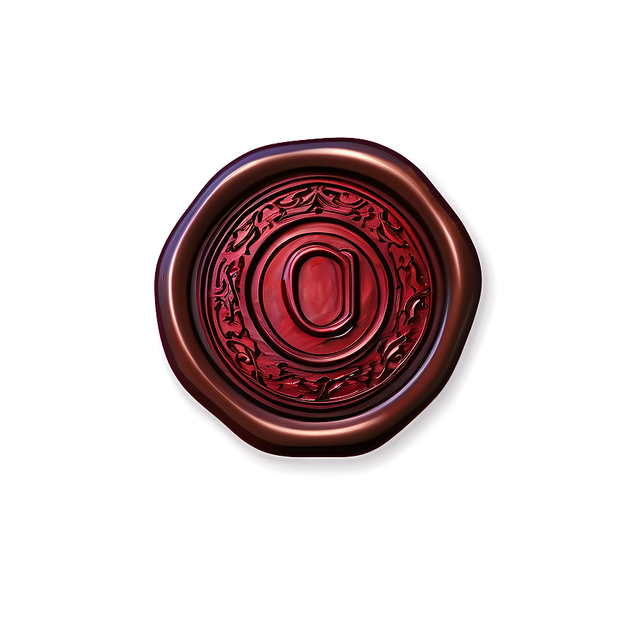 Wax Seal Pattern Png Qln