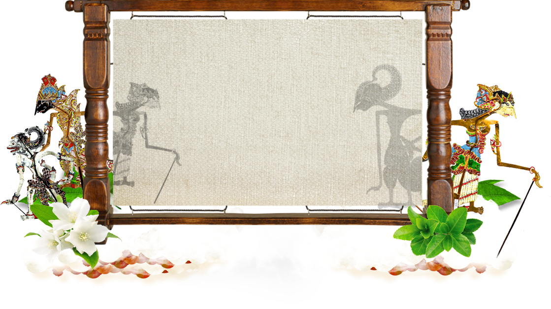 Wayang Kulit Shadow Puppet Frame