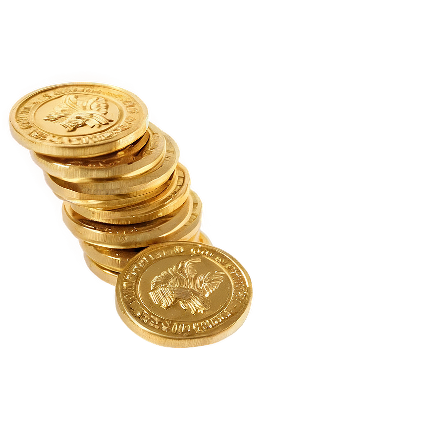 Wealth Gold Pile Png 06272024