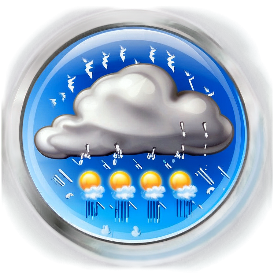 Weather Forecast Icons Png 97