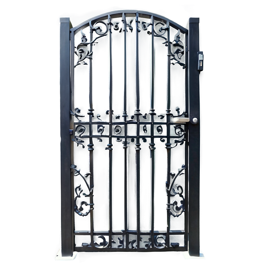 Weather Resistant Outdoor Gate Png 10