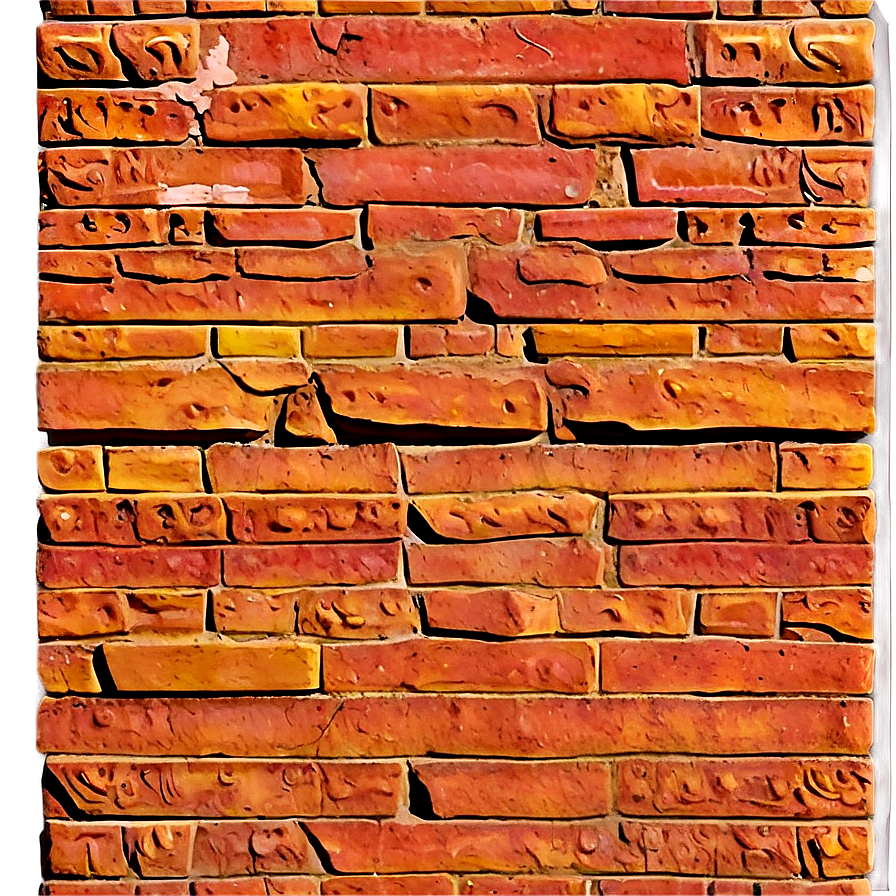 Weathered Brick Surface Png Olq